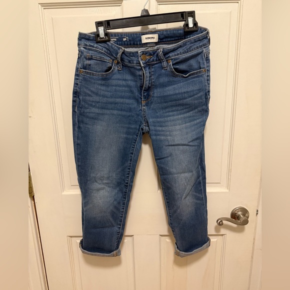 Sonoma Denim - Sonoma Women's Cropped Blue Jean capris